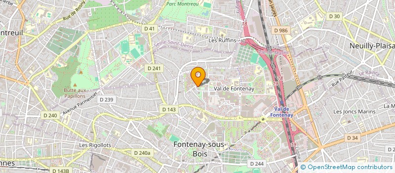 localisation de l'entreprise MONSIEUR SAMI KESSAL à FONTENAY-SOUS-BOIS
