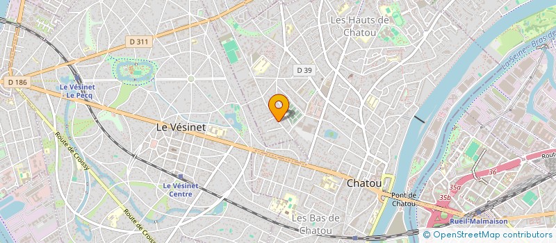 localisation de l'entreprise MONSIEUR SAMI KIRECHE  CHATOU