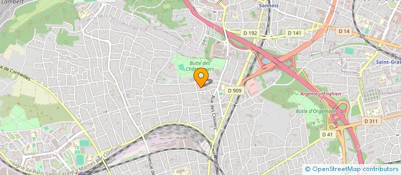 localisation de l'entreprise MONSIEUR SAMI KRID  ARGENTEUIL