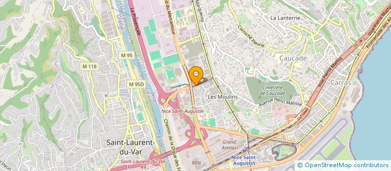 localisation de l'entreprise MONSIEUR SAMI LAHMAR  NICE