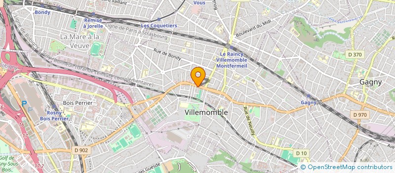 localisation de l'entreprise MONSIEUR SAMI LAMLOUM à VILLEMOMBLE