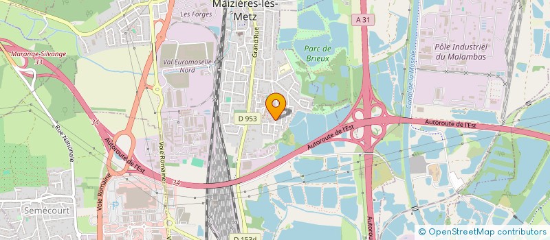 localisation de l'entreprise MONSIEUR SAMI MAOUCHE  MAIZIERES-LES-METZ