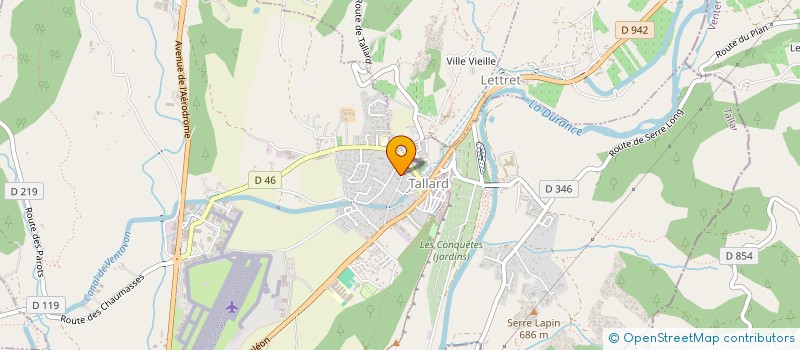 localisation de l'entreprise MONSIEUR SAMI MARCHAND  TALLARD