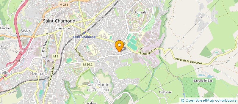 localisation de l'entreprise MONSIEUR SAMI MECHERI  SAINT-CHAMOND