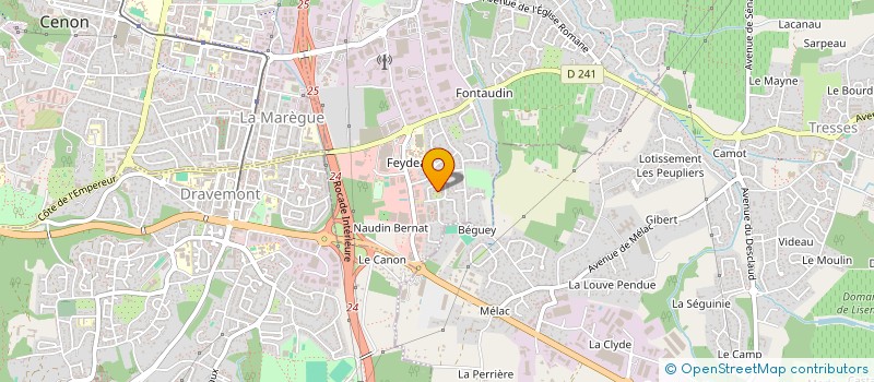 localisation de l'entreprise MONSIEUR SAMI MELIANI  ARTIGUES-PRES-BORDEAUX