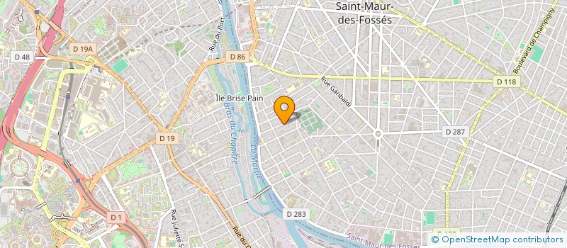 localisation de l'entreprise MONSIEUR SAMI MENSOURI  SAINT-MAUR-DES-FOSSES