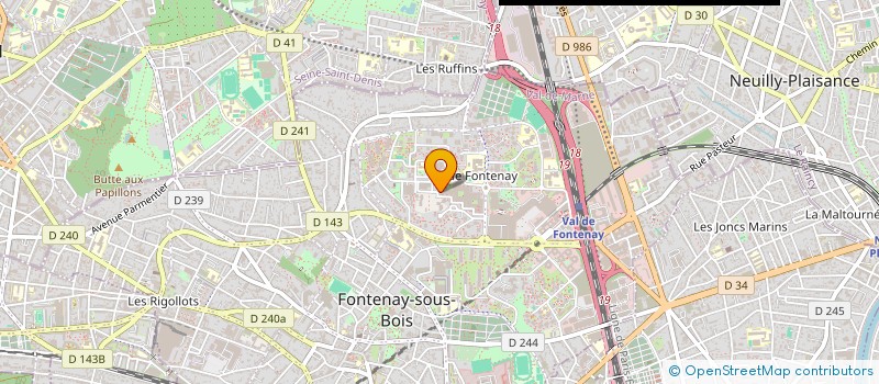 localisation de l'entreprise MONSIEUR SAMI METWALI à FONTENAY-SOUS-BOIS