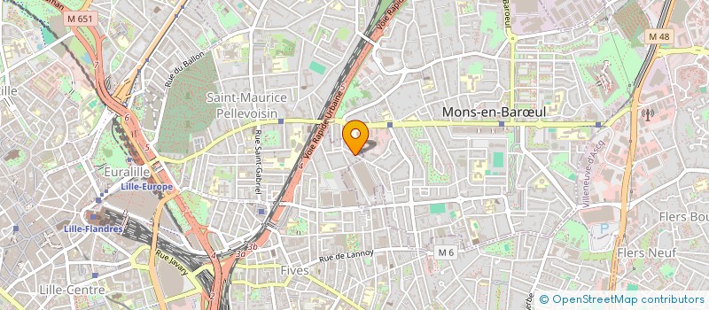 localisation de l'entreprise MONSIEUR SAMI MIMOUNI  LILLE