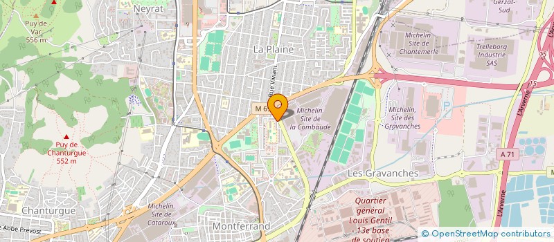 localisation de l'entreprise MONSIEUR SAMI MOHAMMED HASSEN  CLERMONT-FERRAND