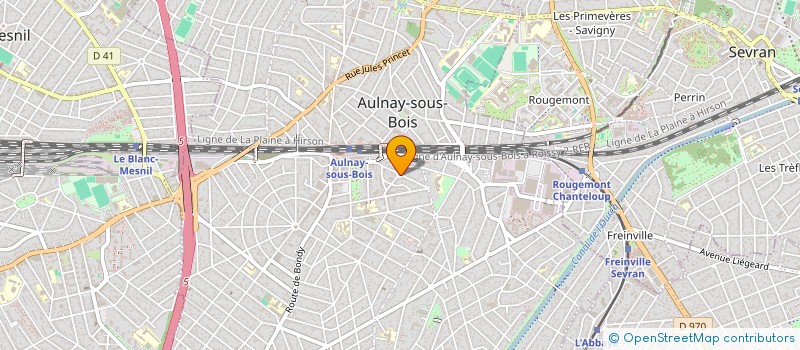 localisation de l'entreprise MONSIEUR SAMI MOUHOUBI à AULNAY-SOUS-BOIS