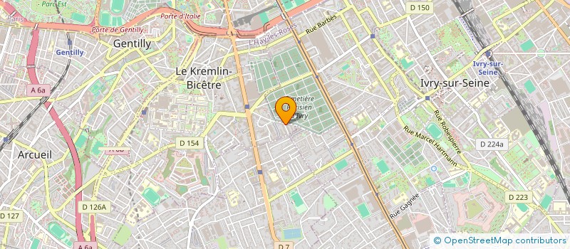 localisation de l'entreprise MONSIEUR SAMI NAKACH à LE KREMLIN-BICETRE