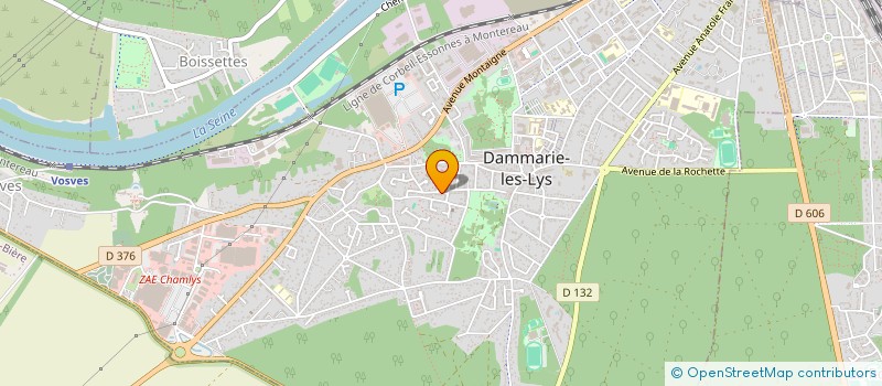 localisation de l'entreprise MONSIEUR SAMI NEDJAI à DAMMARIE-LES-LYS