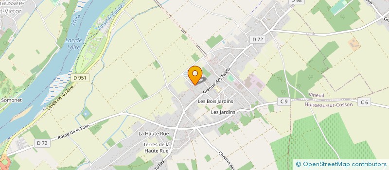 localisation de l'entreprise MONSIEUR SAMI NEFZI  VINEUIL