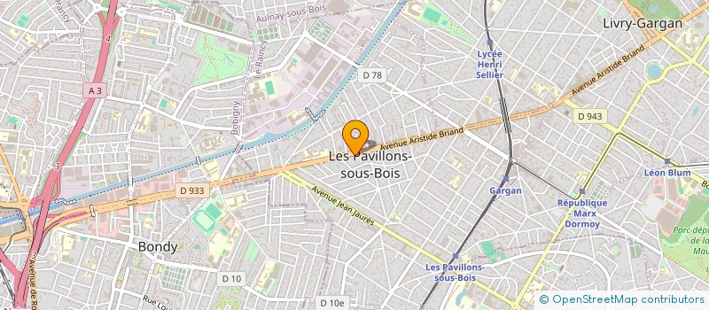 localisation de l'entreprise MONSIEUR SAMI OUALID  LES PAVILLONS-SOUS-BOIS