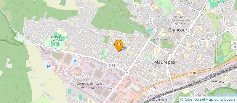 localisation de l'entreprise MONSIEUR SAMI OUESLATI  MAUREPAS