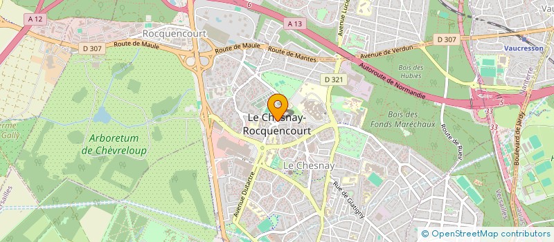 localisation de l'entreprise MONSIEUR SAMI OUESLATI  LE CHESNAY-ROCQUENCOURT