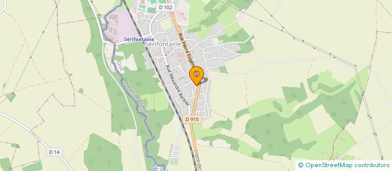 localisation de l'entreprise MONSIEUR SAMI OUESLATI  SERIFONTAINE