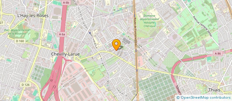 localisation de l'entreprise MONSIEUR SAMI REZGUI  CHEVILLY-LARUE