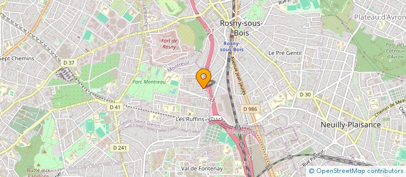 localisation de l'entreprise MONSIEUR SAMI RIABI à MONTREUIL