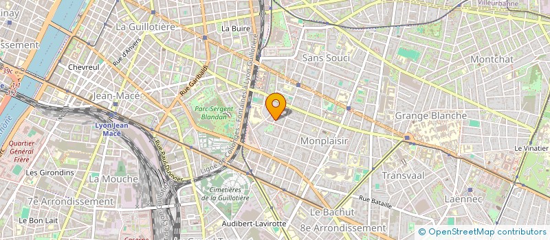 localisation de l'entreprise MONSIEUR SAMI SAHMAOUI  LYON