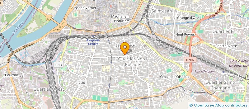 localisation de l'entreprise MONSIEUR SAMI SAIDI  AVIGNON