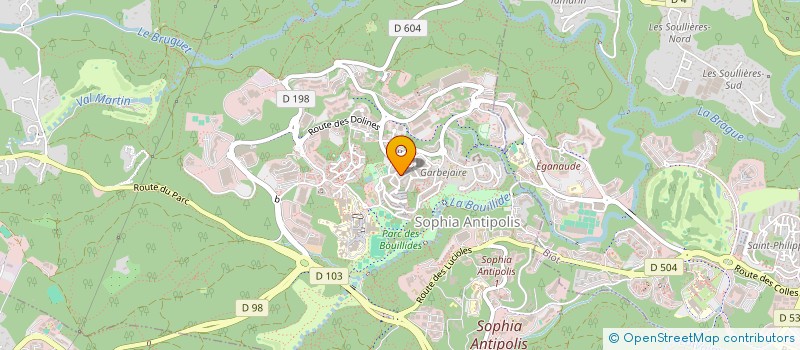 localisation de l'entreprise MONSIEUR SAMI SALEM  VALBONNE