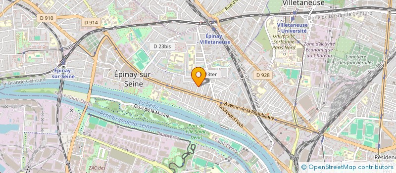 localisation de l'entreprise MONSIEUR SAMI SALHI à EPINAY-SUR-SEINE