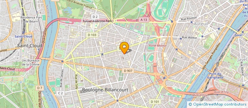 localisation de l'entreprise MONSIEUR SAMI SAMI TAIDER à BOULOGNE-BILLANCOURT