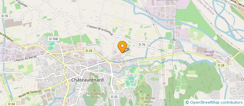 localisation de l'entreprise MONSIEUR SAMI SAVART  CHATEAURENARD