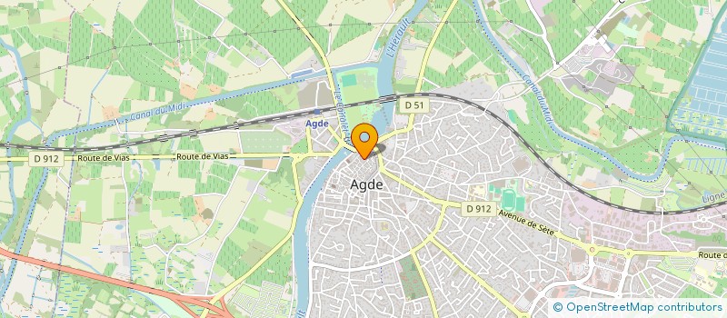 localisation de l'entreprise MONSIEUR SAMI SEFIC à AGDE