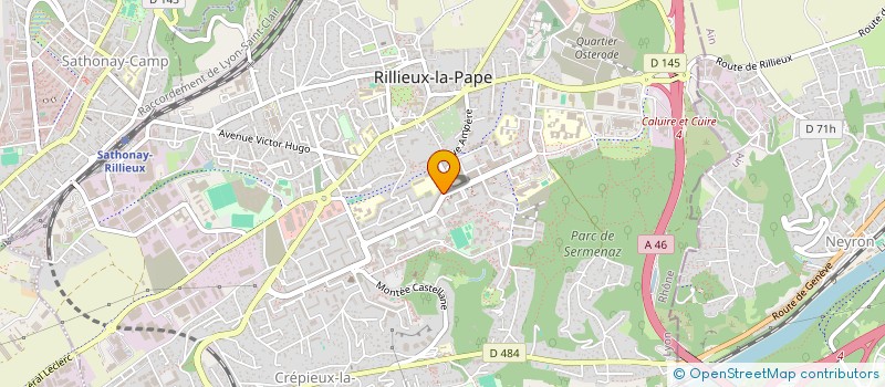 localisation de l'entreprise MONSIEUR SAMI SEROUR  RILLIEUX-LA-PAPE