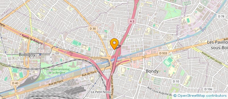 localisation de l'entreprise MONSIEUR SAMI SINKEZ  BOBIGNY