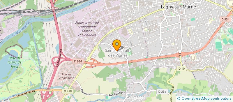 localisation de l'entreprise MONSIEUR SAMI SOUSSI  SAINT-THIBAULT-DES-VIGNES