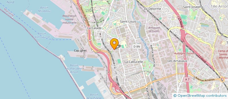 localisation de l'entreprise MONSIEUR SAMI STITI à MARSEILLE