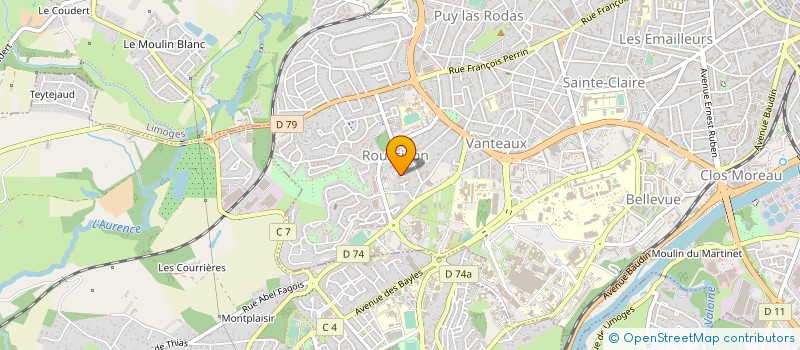 localisation de l'entreprise MONSIEUR SAMI STOULI à LIMOGES