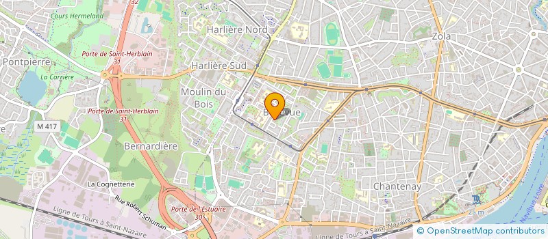 localisation de l'entreprise MONSIEUR SAMI TEKIE ABRAHAM à NANTES