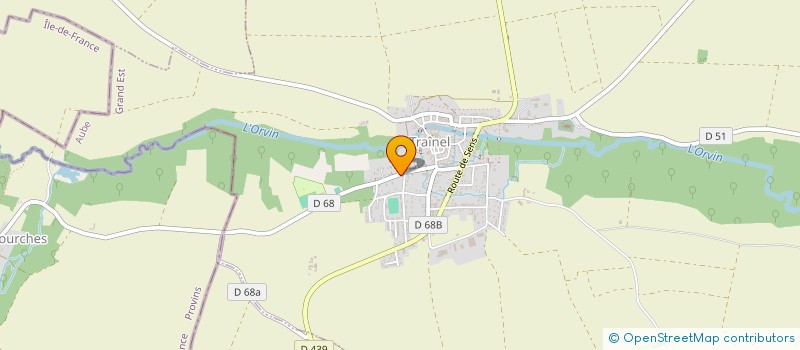 localisation de l'entreprise MONSIEUR SAMI TIRA  TRAINEL