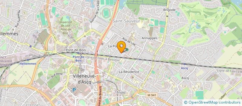 localisation de l'entreprise MONSIEUR SAMI TOUATI  VILLENEUVE-D'ASCQ