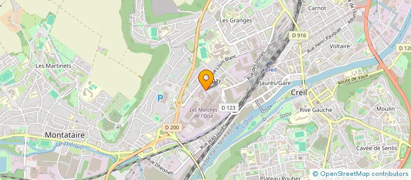 localisation de l'entreprise MONSIEUR SAMI TOUIL  CREIL