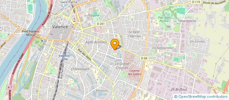 localisation de l'entreprise MONSIEUR SAMI ULLA HOSSIAN KHIAL  VALENCE