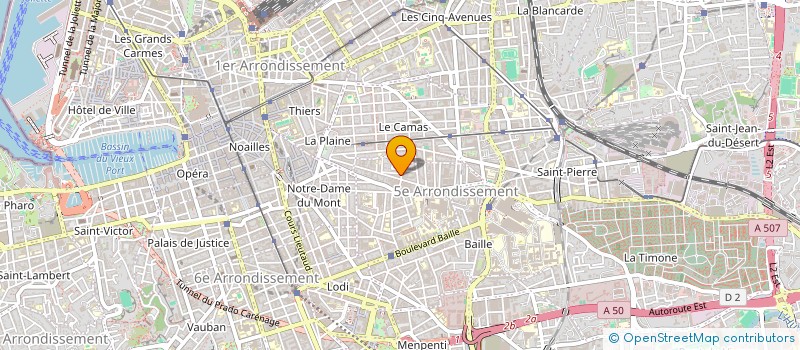 localisation de l'entreprise MONSIEUR SAMI ULLAH NAZAR à MARSEILLE