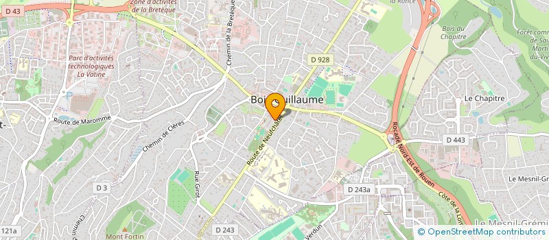 localisation de l'entreprise MONSIEUR SAMI ZAGHOUANI à BOIS-GUILLAUME