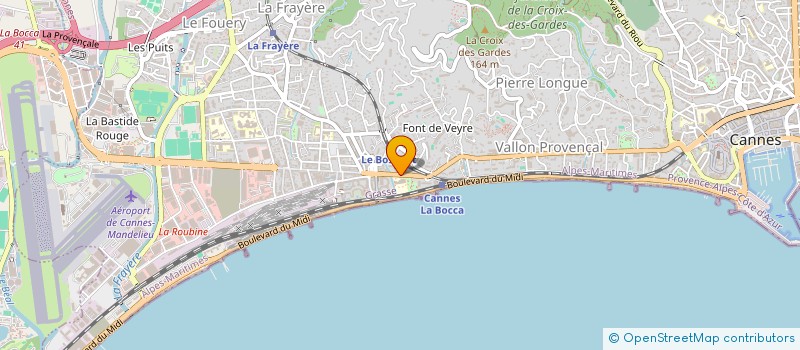localisation de l'entreprise MONSIEUR SAMI ZAGHOUEN à CANNES