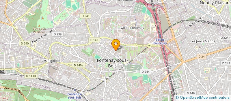 localisation de l'entreprise MONSIEUR SAMI ZAKNOUN à FONTENAY-SOUS-BOIS