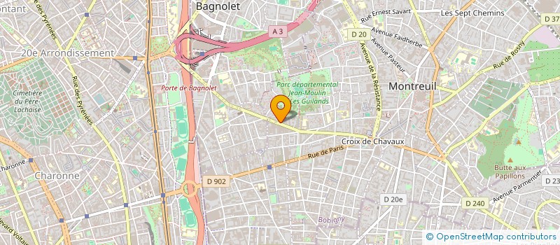 localisation de l'entreprise MONSIEUR SAMI ZAYAN à MONTREUIL
