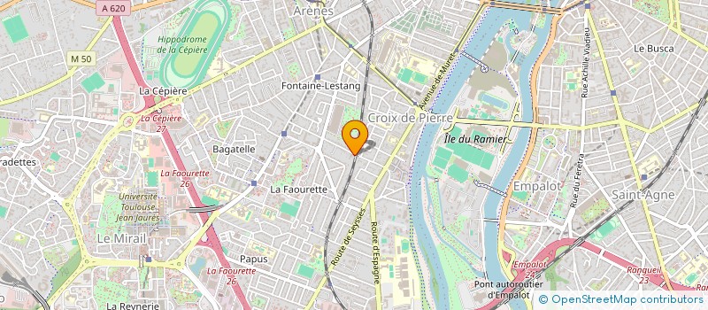 localisation de l'entreprise MONSIEUR SAMI ZERIBI  TOULOUSE