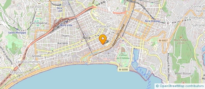 localisation de l'entreprise MONSIEUR SAMIH ABID  NICE