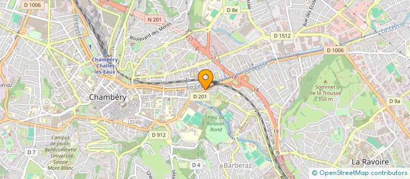 localisation de l'entreprise MONSIEUR SAMIH BACHNOU à CHAMBERY