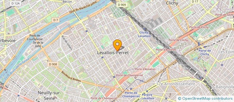 localisation de l'entreprise MONSIEUR SAMIH HERNANDEZ WAIG FANG à LEVALLOIS PERRET