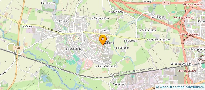 localisation de l'entreprise MONSIEUR SAMII AYED  VEZIN-LE-COQUET